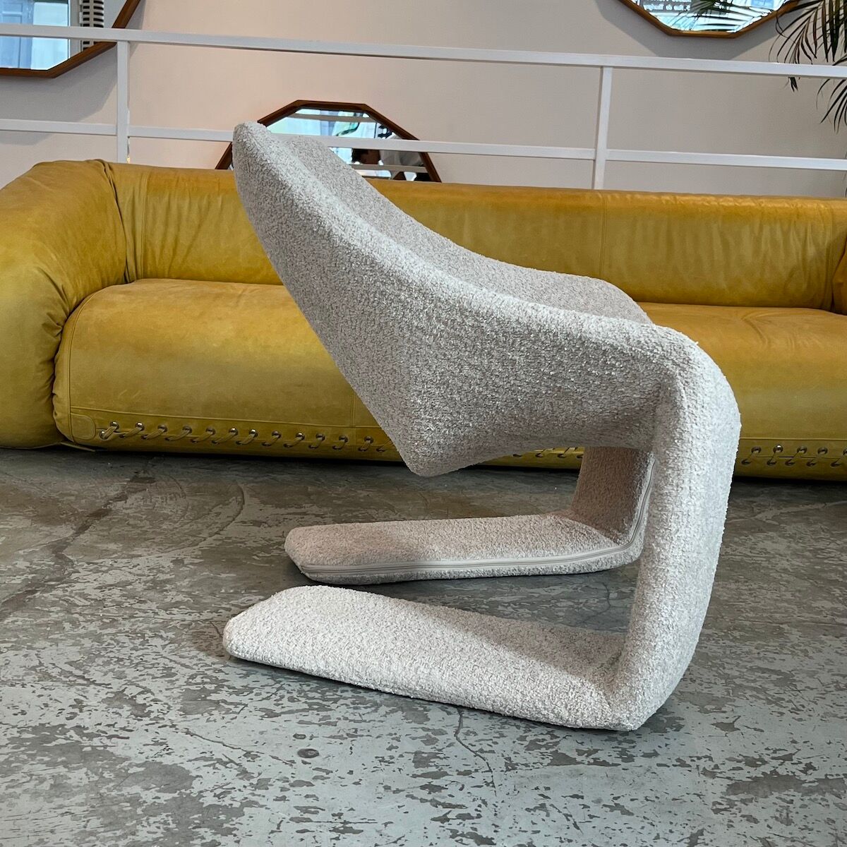 Pair of Zen armchairs by Kwok Hoi Chan for Maison Steiner, 2003 edition.