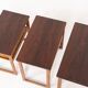 “Model 219” nesting tables by Johannes Andersen & Illum Wickelso