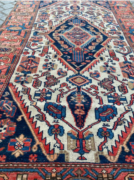 Antique Malayer carpet 105 x 170 cm