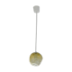 Amber glass suspension vintage ceiling lamp retro design