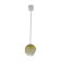 Amber glass suspension vintage ceiling lamp retro design