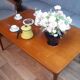 Scandinavian teak coffee table by String-Seffle, Sweden 1960s