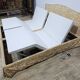 Exclusive Dual electric bed 200 cm x 200 cm - Vintage Gold 1970s.