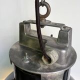 MAZDA INDUSTRIAL PENDANT Ø 50 CM 1960 BLACK ENAMEL