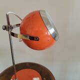 Orange eye ball lamp