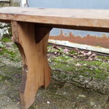 Farm bench old tree
