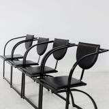 Set of 4 Postmodern KFF Cosinus dining chairs