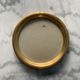 Golden round frame