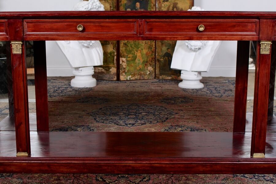 Buffet bronze and mahogany, 1920