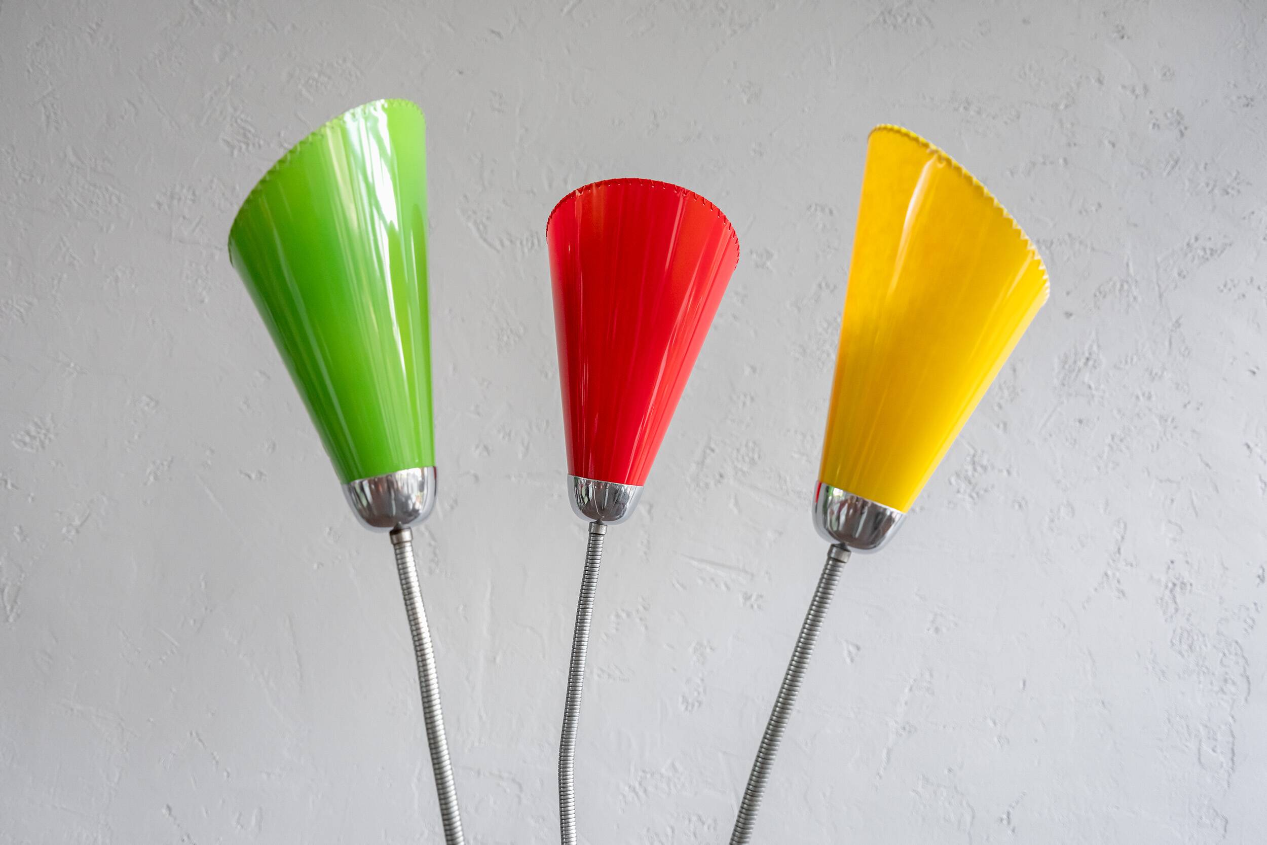 Vintage Czechoslovak Adjustable Floor Lamp By Lidokov, 1960s