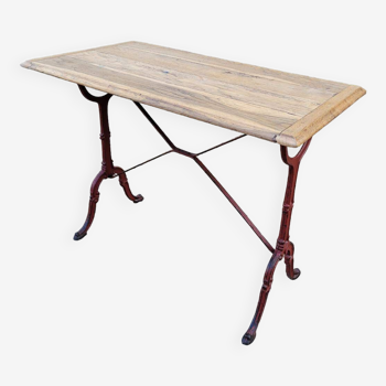 Old bistro table