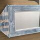 Beach cabin mirror