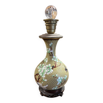 Lampe chinoise cloisonnée