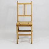 Folding metamorphic library ladder, Arts & Crafts, Vienna, 1900s