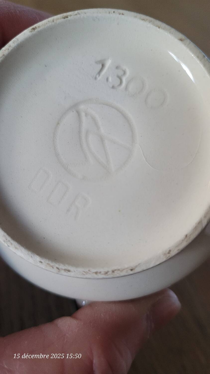 5 antique coffee cups