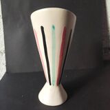 Saint-Clément vase, modernist French ceramic – 1950s–1960s