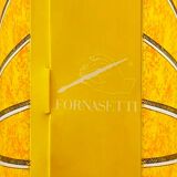 1990s Piero Fornasetti "Sun" Floor Lamp for Antonangeli, Follia Pratica Col