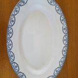 Plat de service ovale R&A