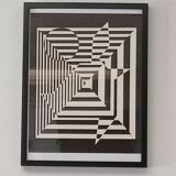 Victor Vasarely d'après Yablapour II 1955-60