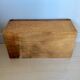 Casier vitrine en bois