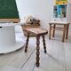 Tabouret tripode vintage