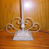 Show lamp/burau to lay in wrought iron - 70s