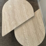 Travertine coffee table from the 70s-80s
