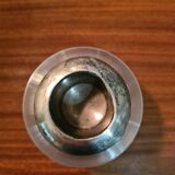 Antique Victorian Glass and Silver Matchpot 1897