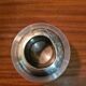 Antique Victorian Glass and Silver Matchpot 1897