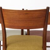 5 Lübke Chairs 1960s Germany Vintage