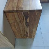 Table console extensible bois massif L40/160 stockholm maison du monde