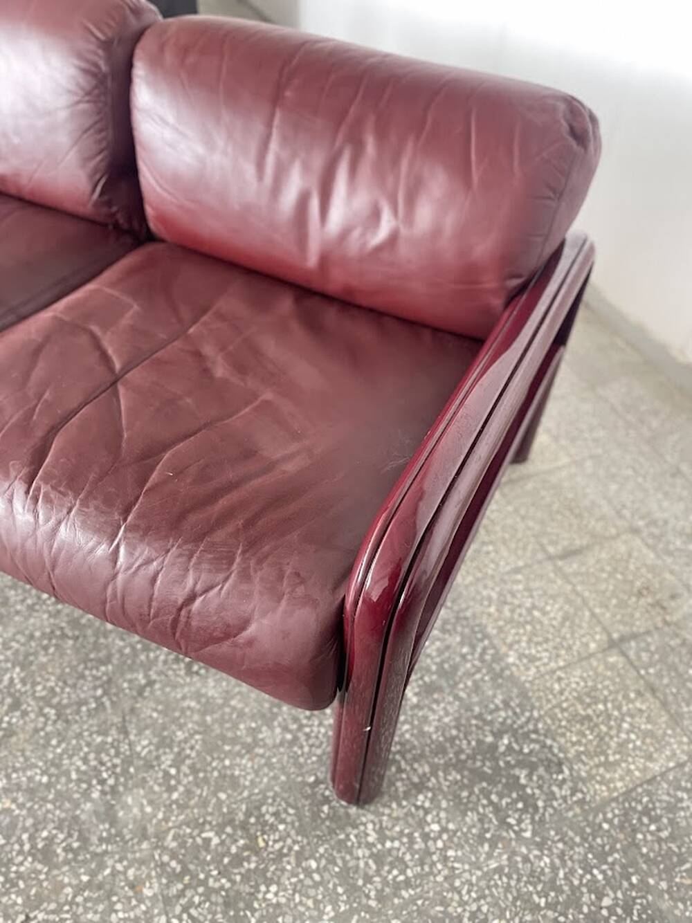 Gae Aulenti Three-seater sofa for Knoll International 1977 USA