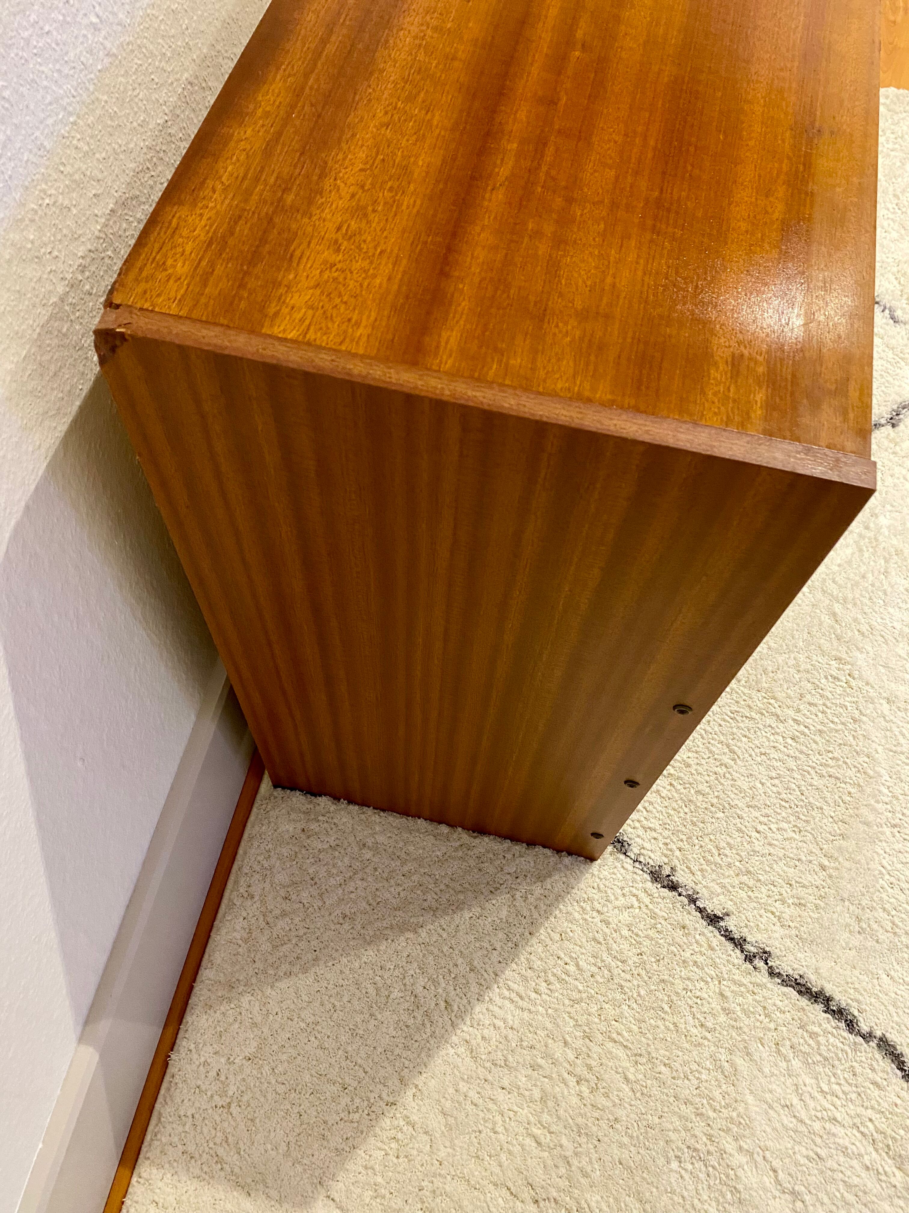 Vintage shoe cabinet