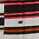 8x10 White & Black Modern Striped Kilim Rug, 243x318Cm
