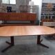 Table Roche Bobois teck ovale