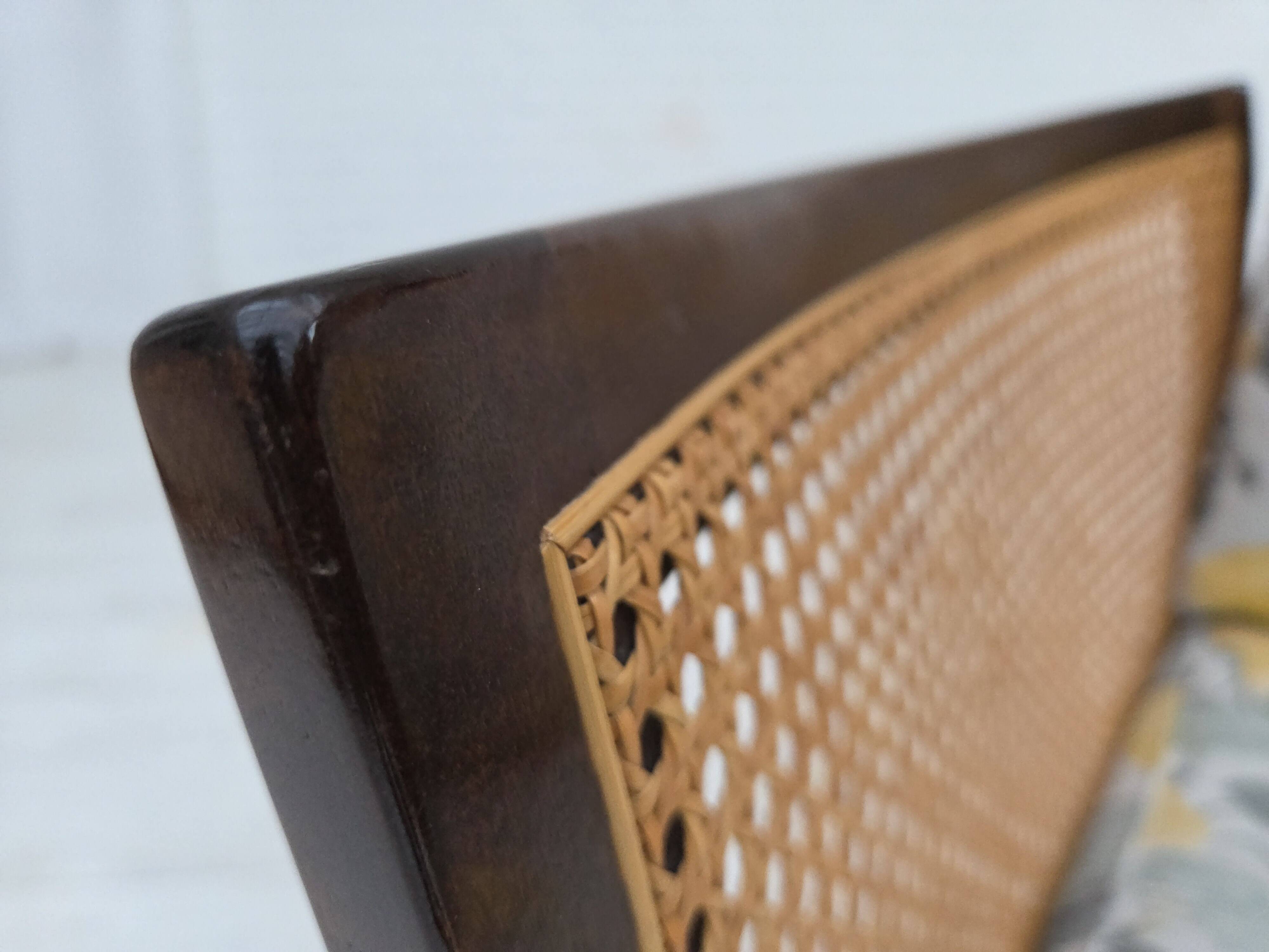 1970s, Danish design by Illum Wikkelsø, armchair model "Plexus", teak wood,