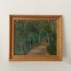 Oil painting by René Férréol Ringenbach "Chailluz Forest"