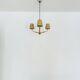 Bamboo Chandelier by Rupert Nikoll
