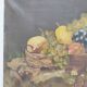Still life oil on canvas, signed