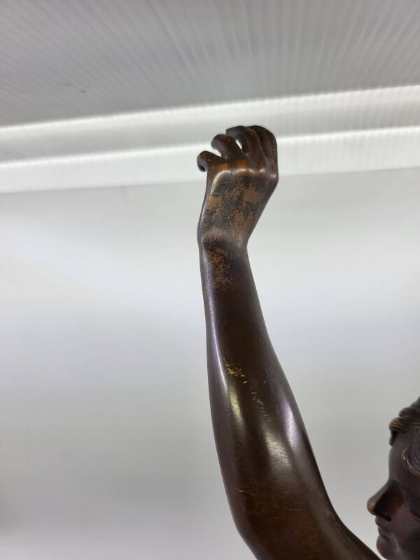 Sculpture en bronze ''L'Etoile du Berger'' de Henri Louis Levasseur 1880