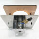 2 wall lamps metal and plexiglass of Jocelyne Trocmé for Oxar 1970