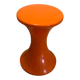 Tabouret Tam Tam vintage orange – Stamp original – Années 70