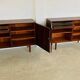 Vintage retro Danish mid-century rosewood sideboards by Gunni Omann 1960s