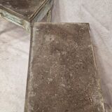 Pair of bedside tables with florentine patina
