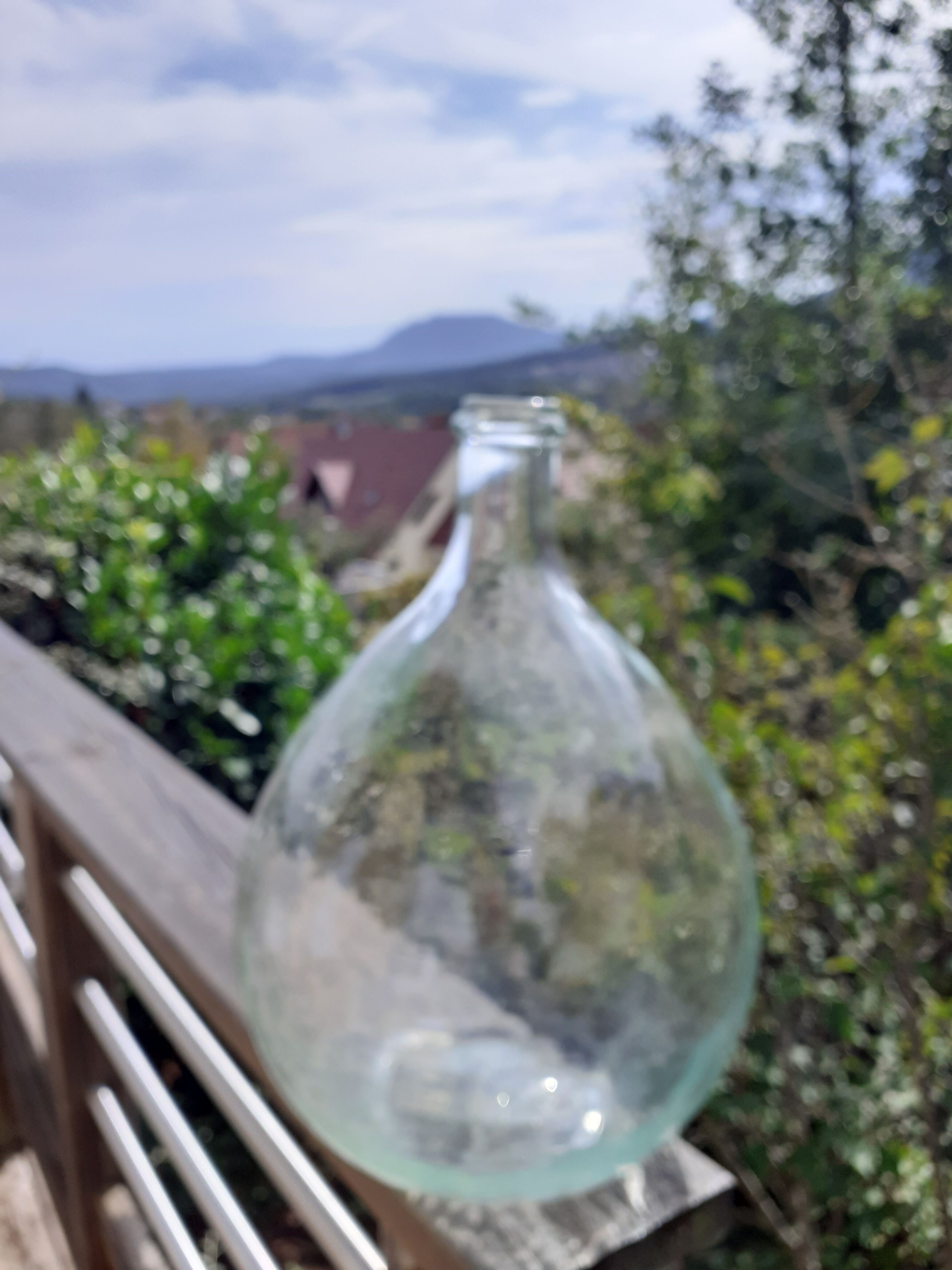 Dame-jeanne transparente 5l