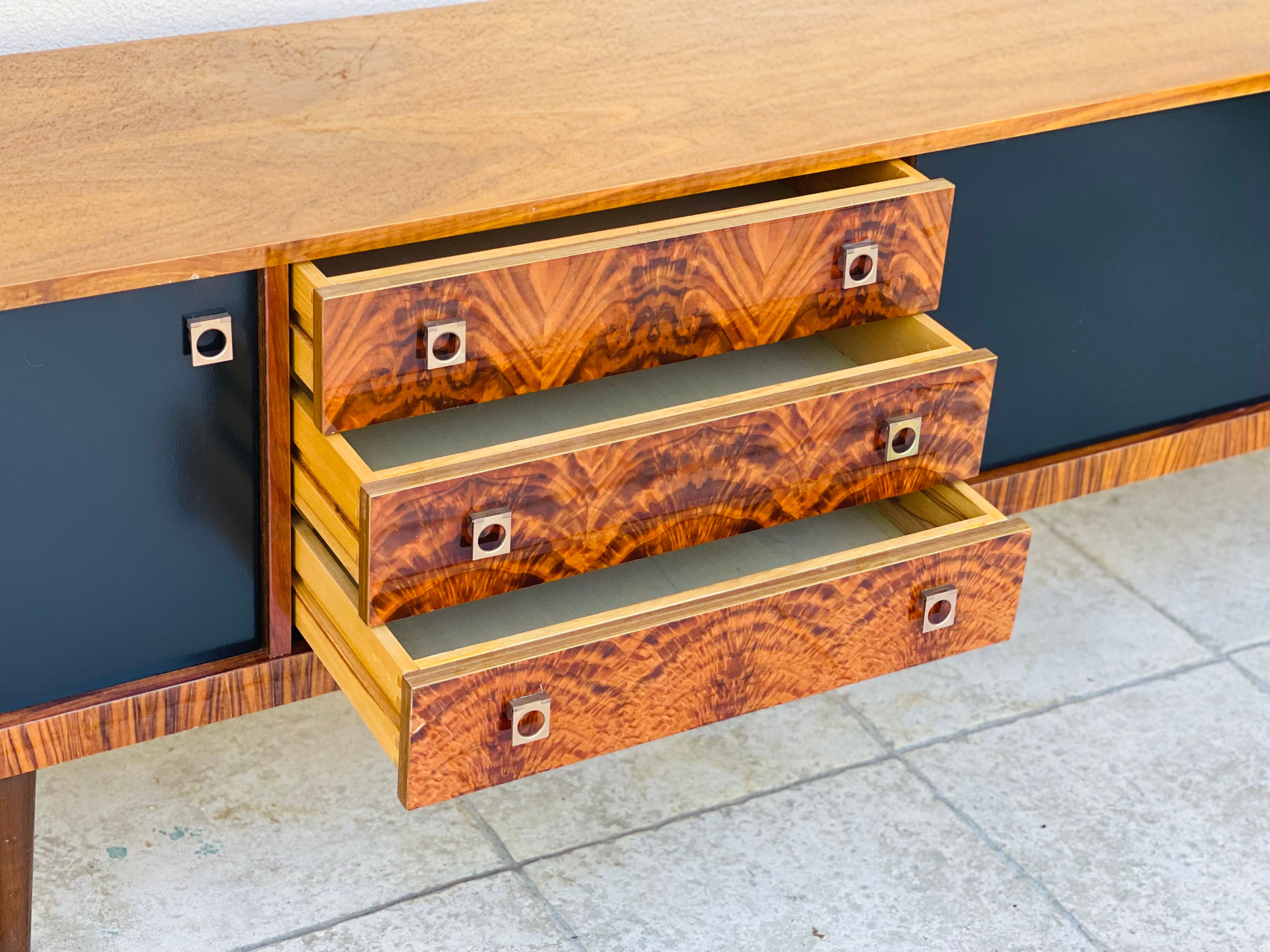 Vintage walnut sideboard