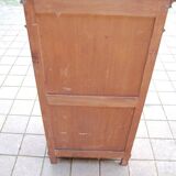 Semainier Napoléon III en noyer fin du 19e siècle