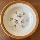 6 antique deep plates in pexonne faience (lorraine)