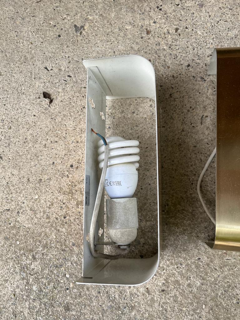 Golden sconces
