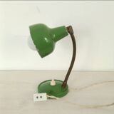 Lampe de table vert,  années 50  .